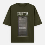 Led Zepplin Oversized Classic T-Shirt