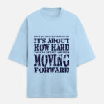 Keep Moving Forward. Rocky Balboa Oversized T-Shirt.