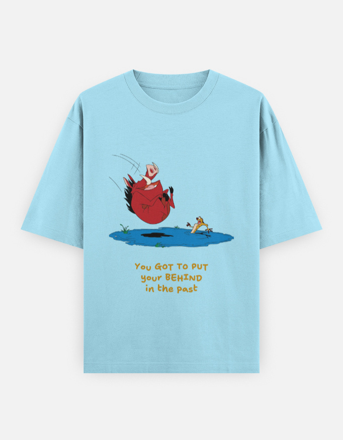 Funny Lion King Unisex Oversized T-Shirt - Movie Quo’tees