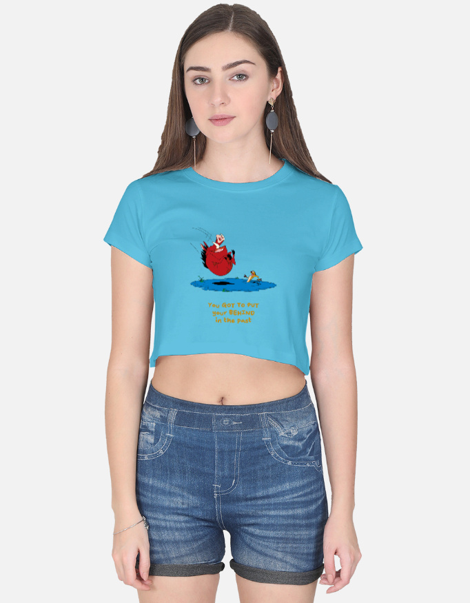 Funny Lion King Crop Top - Movie Quo’tees