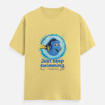 Finding Nemo Unisex Crew T-Shirt Adults – Just Keep Swimming
