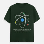 Meaningful Quote Unisex T-Shirt – Atoms Philosophy Design