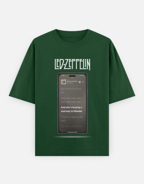 Led Zepplin Oversized Classic T-Shirt