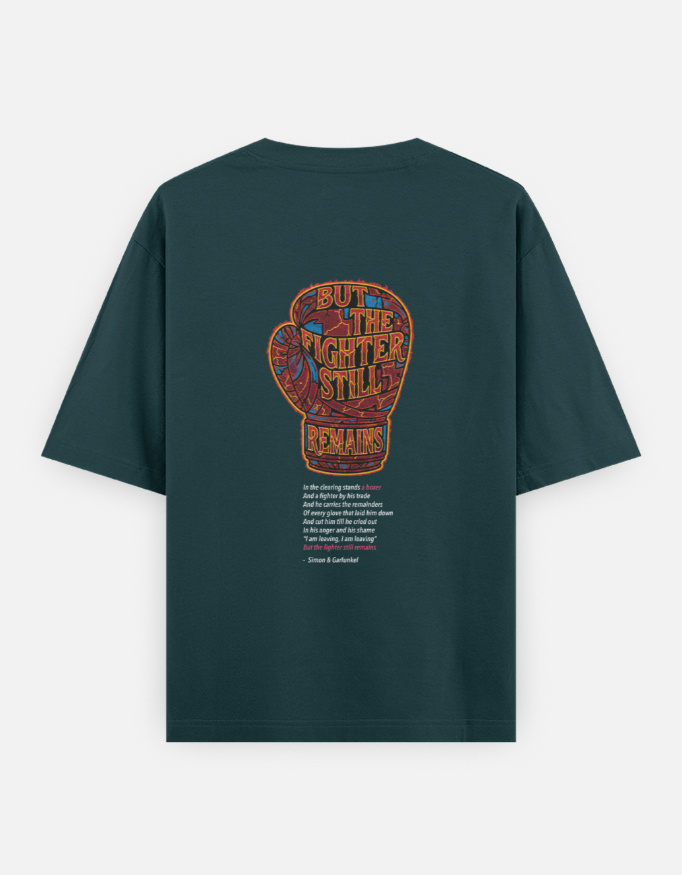 The Boxer Lyrics T-Shirt – Simon & Garfunkel Oversized