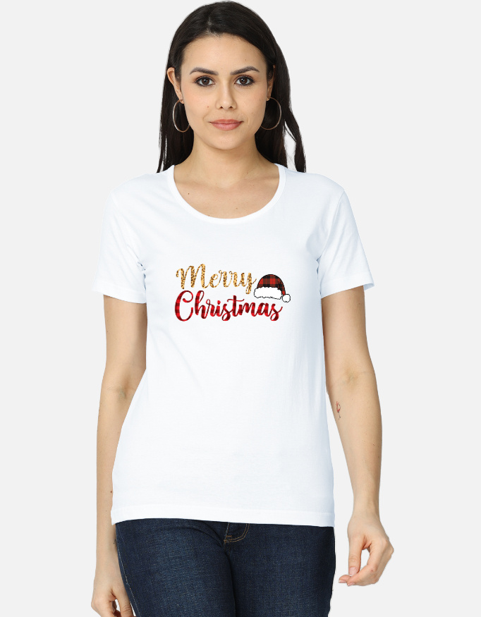 Merry Christmas T-Shirt for Women