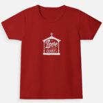 Christmas T-Shirts for Girls | Love Came Down Festive Tee
