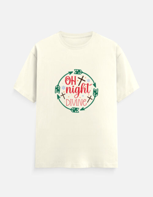Christmas T-Shirt for Men & Women | O Night Divine Tee