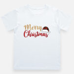 Merry Christmas T-Shit for Boys White