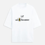 Bee Graphic Tee White