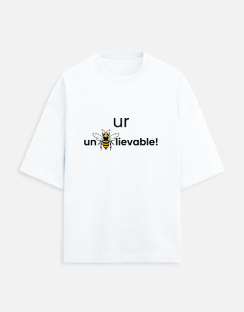 Bee Graphic Tee White