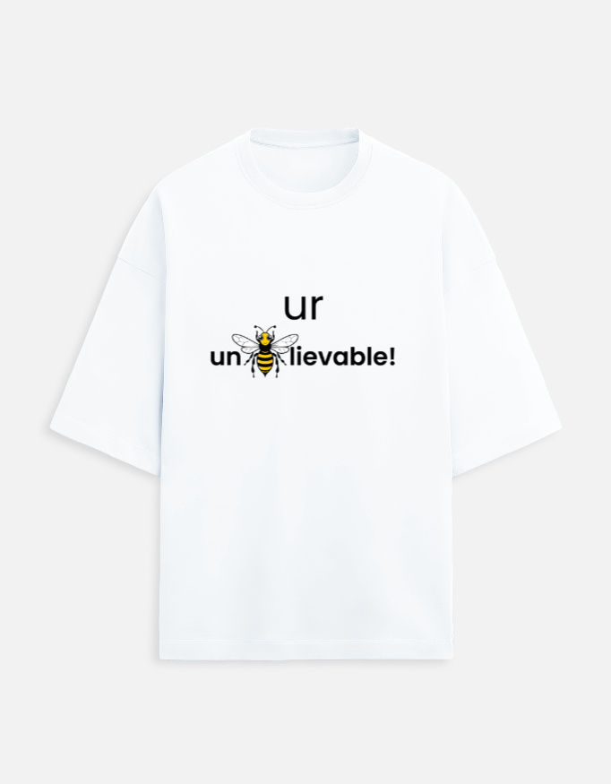 Bee Graphic Tee White