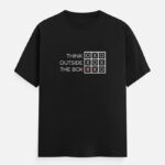 Think Outside the Box T-Shirt Black