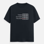 Think Outside the Box T-Shirt Navy Blue