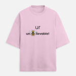 Bee Graphic Tee Pink