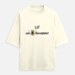 Bee Graphic Tee Off White