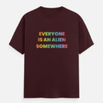 Everyone is an alien somewhere Coldplay Maroon