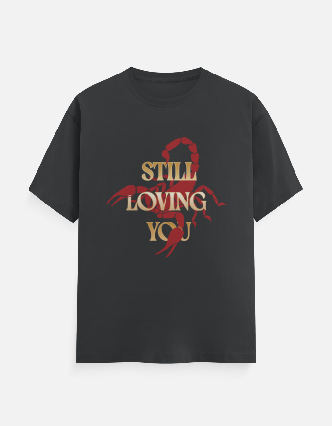 Scorpions Still Loving You T-Shirt Steel Grey
