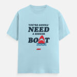 Jaws T-Shirt Baby Blue
