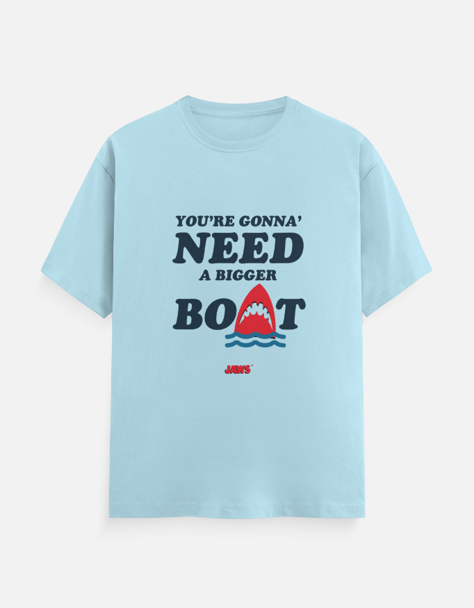 Jaws T-Shirt Baby Blue
