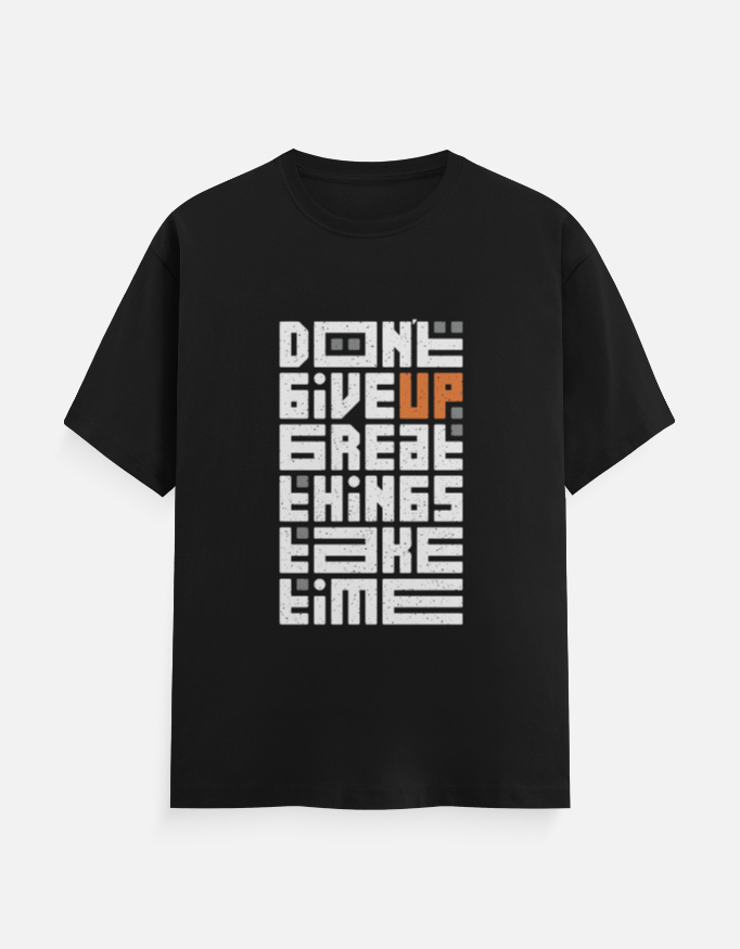 Don't Give Up Motivational T-Shirt