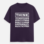 Think Differently T-Shirt Purple