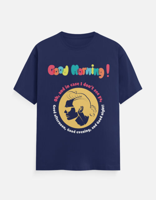 Funny Jim Carrey Quote T-Shirt Royal Blue