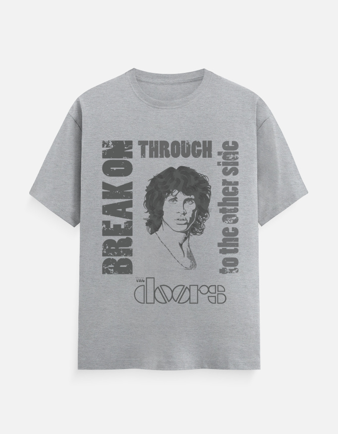 The Doors T-Shirt Grey Melange