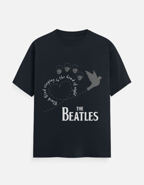 The Beatles T-Shirt Navy Blue
