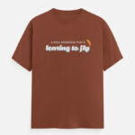 Pink Floyd Learning to fly T-Shirt Copper