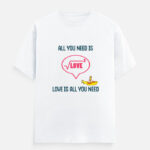 The Beatles, All you need is love T-Shirt White