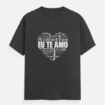 Love T-Shirt Steel Grey