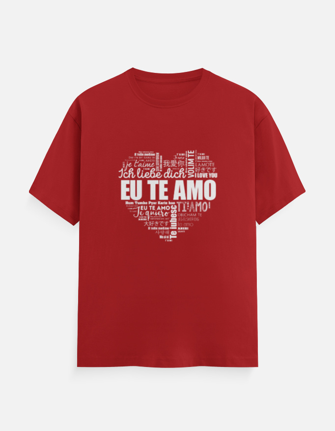 Love T-Shirt Red