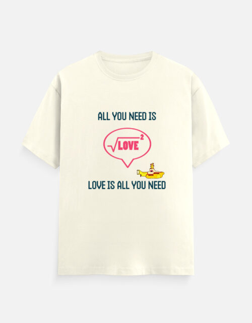 The Beatles, All you need is love T-Shirt Off White
