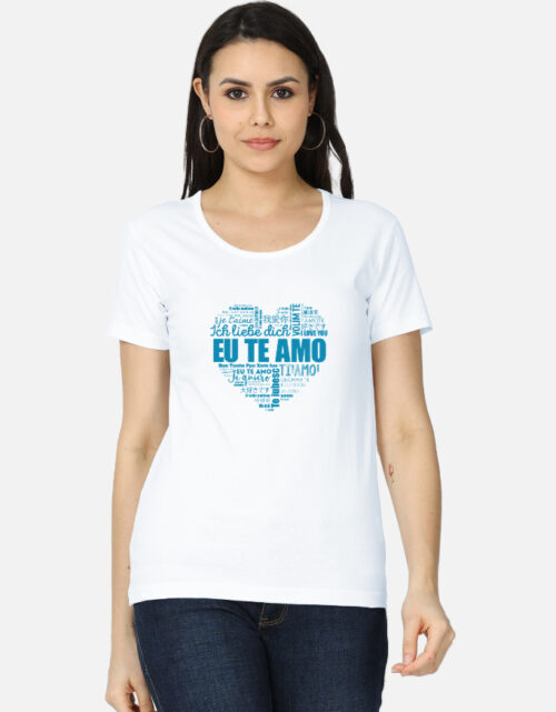 Love T-Sshirt Women White