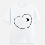 Black Bird T-Shirt White