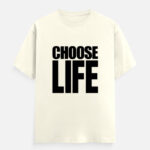 Choose Life T-Shirt Off White