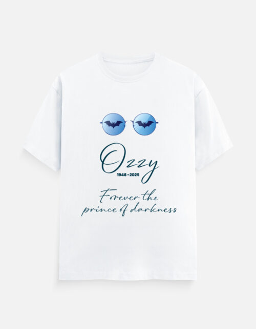 Ozzy Osbourne Tribute T-Shirt White