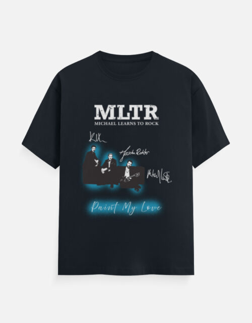 MLTR Paint My Love T-Shirt Navy Blue