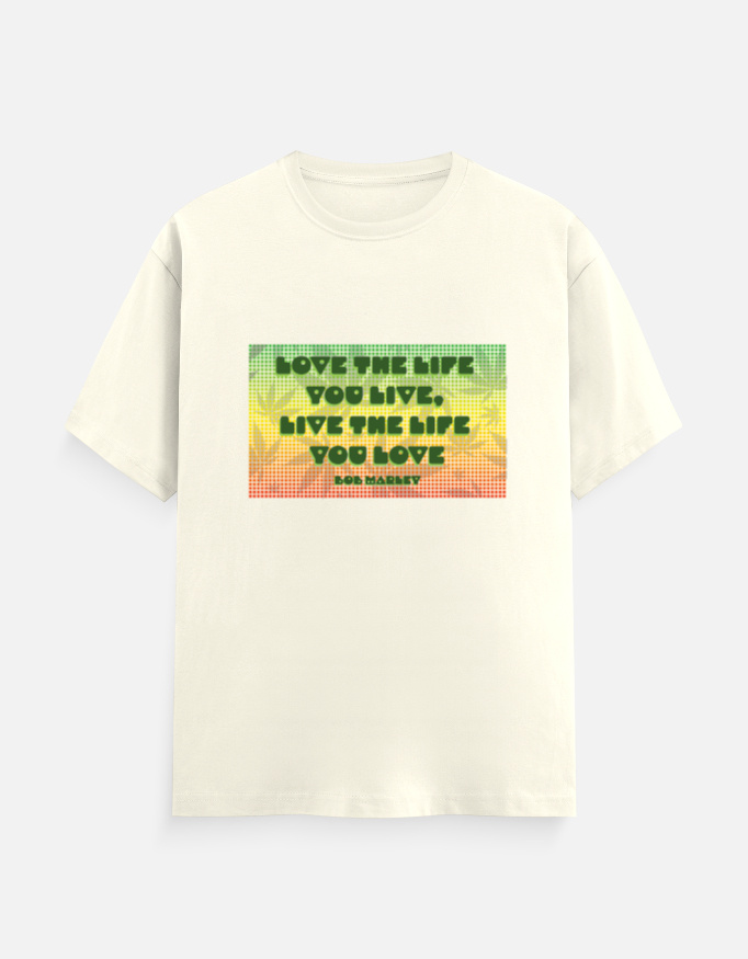 Bob Marley T-Shirt Off White