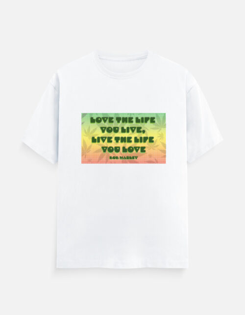 Bob Marley T-Shirt White
