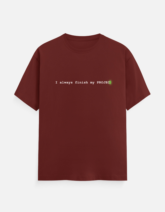 Coding T-Shirt Brick Red