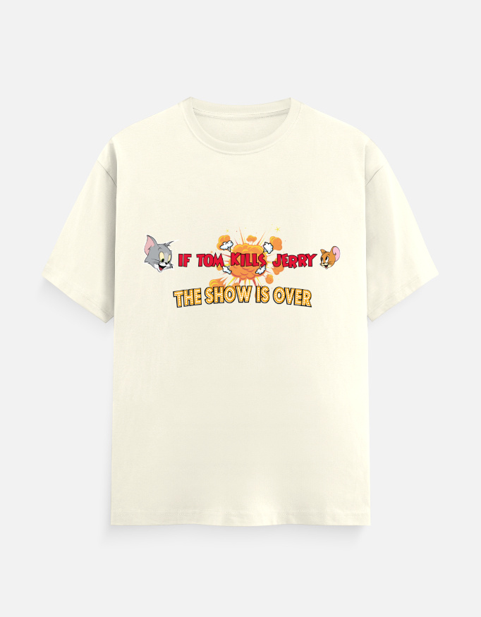Tom & Jerry T-Shirt Off White