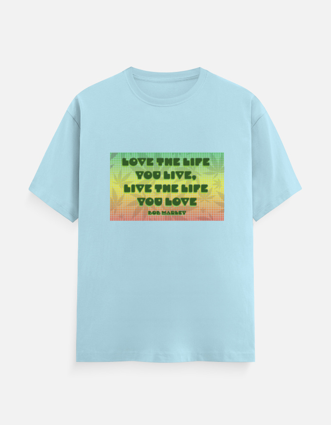 Bob Marley T-Shirt Blue