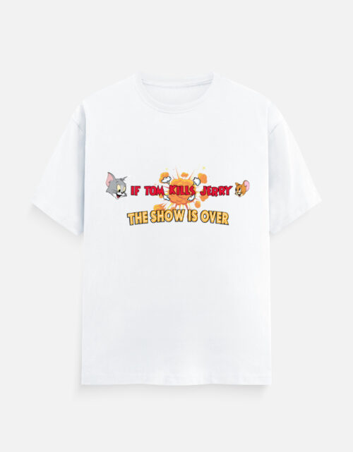 Tom & Jerry T-Shirt White